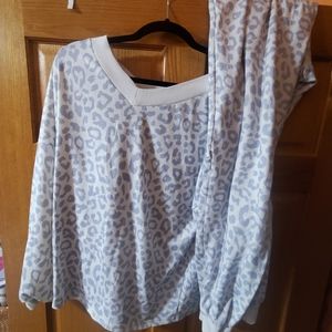 Two piece lounge wear